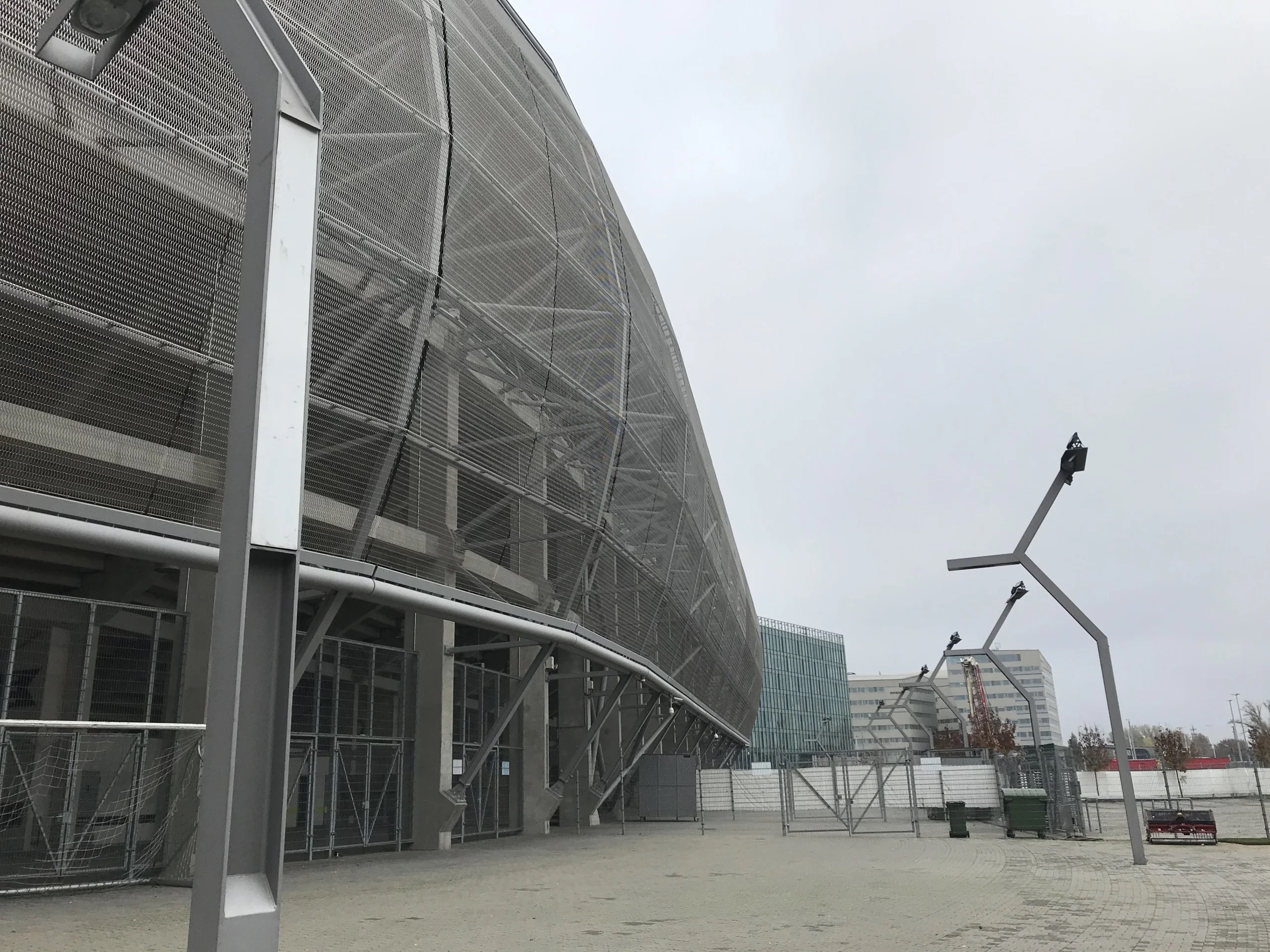 Architectural Wire Mesh Model at Stadium FTC