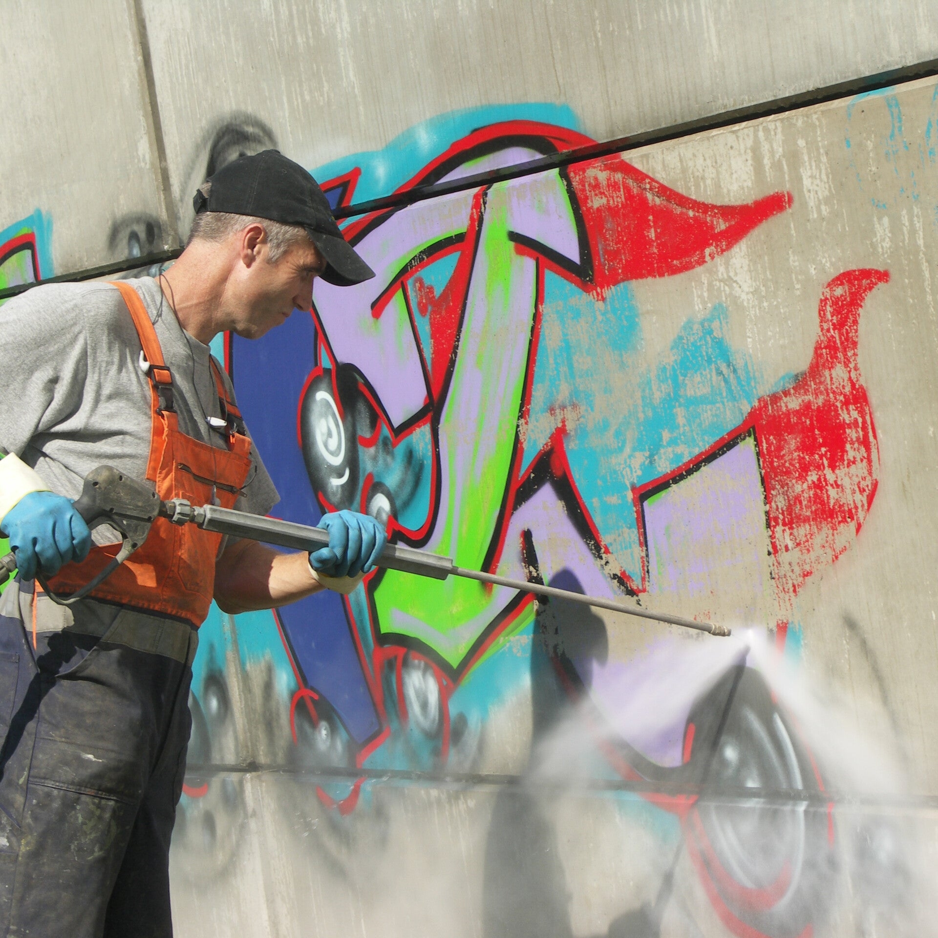 Tratamiento y protección antigraffiti