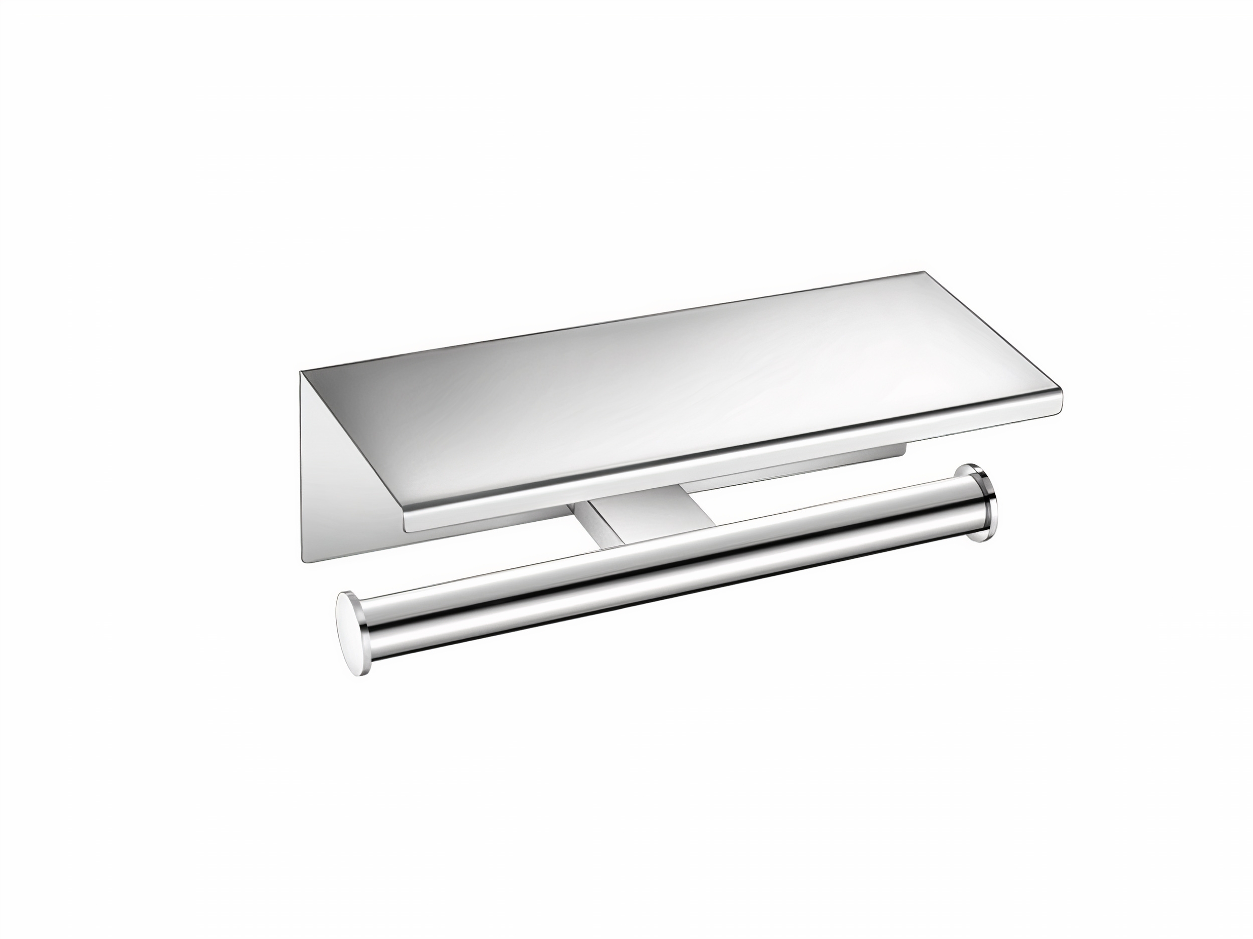 Bathroom Accessory – Double Roll Holder with Cover