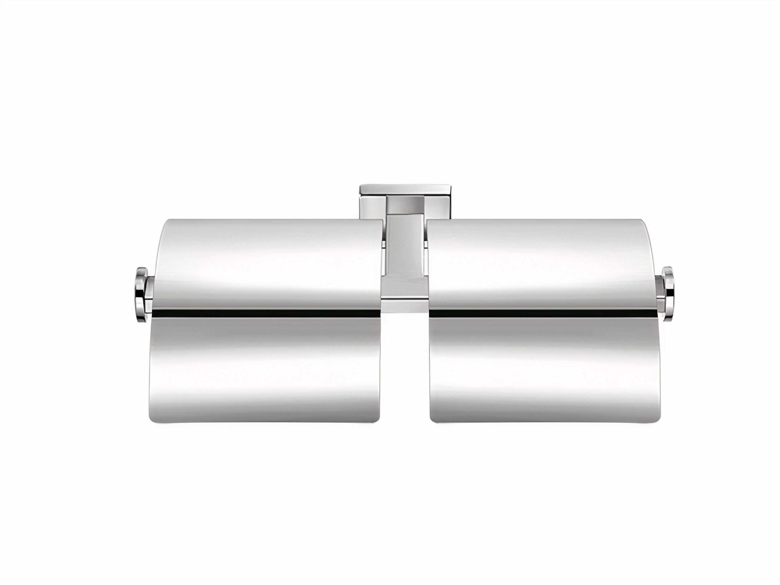 Bathroom Accessory – Double Roll Holder with Cover