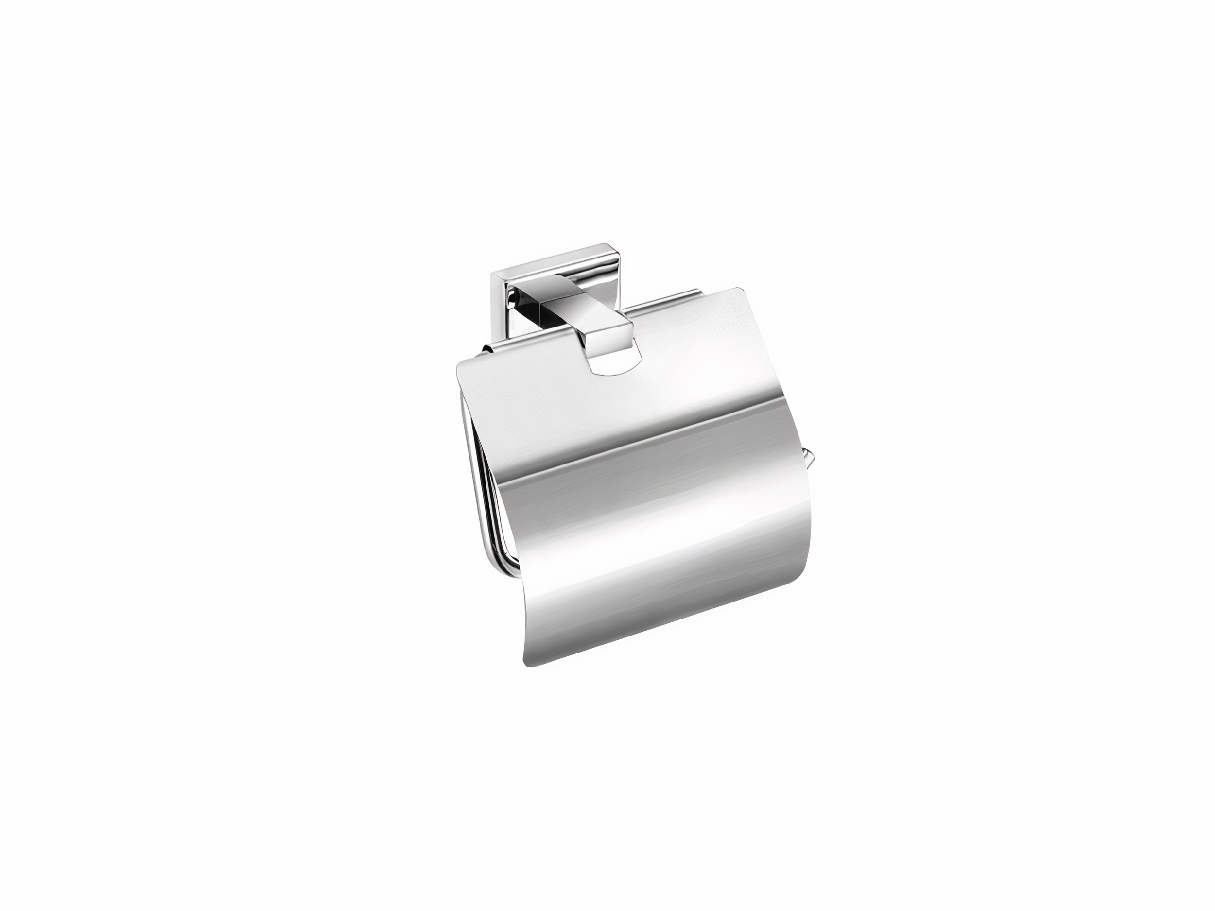 Bathroom Accessory – Double Roll Holder with Cover