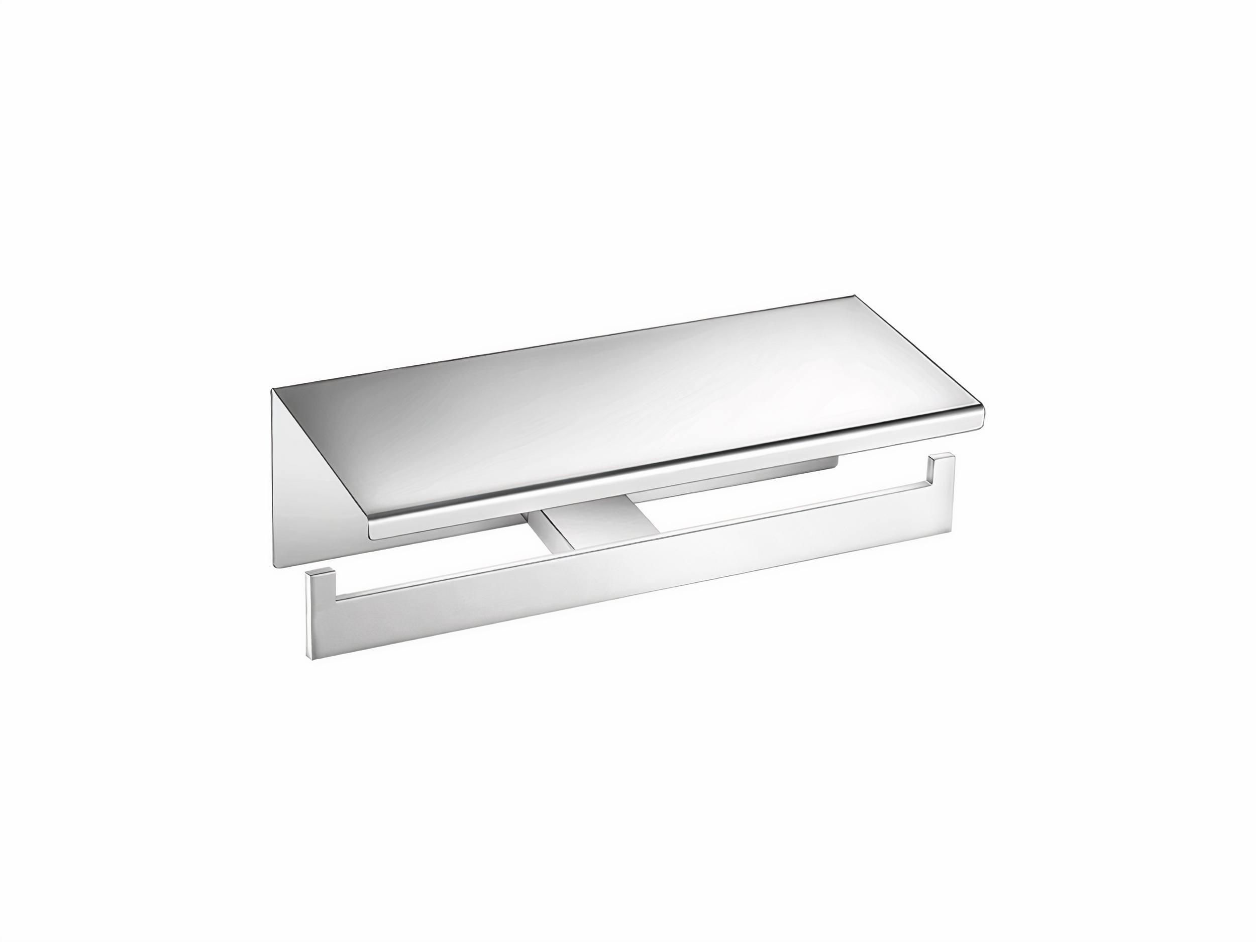 Bathroom Accessory – Double Roll Holder with Cover