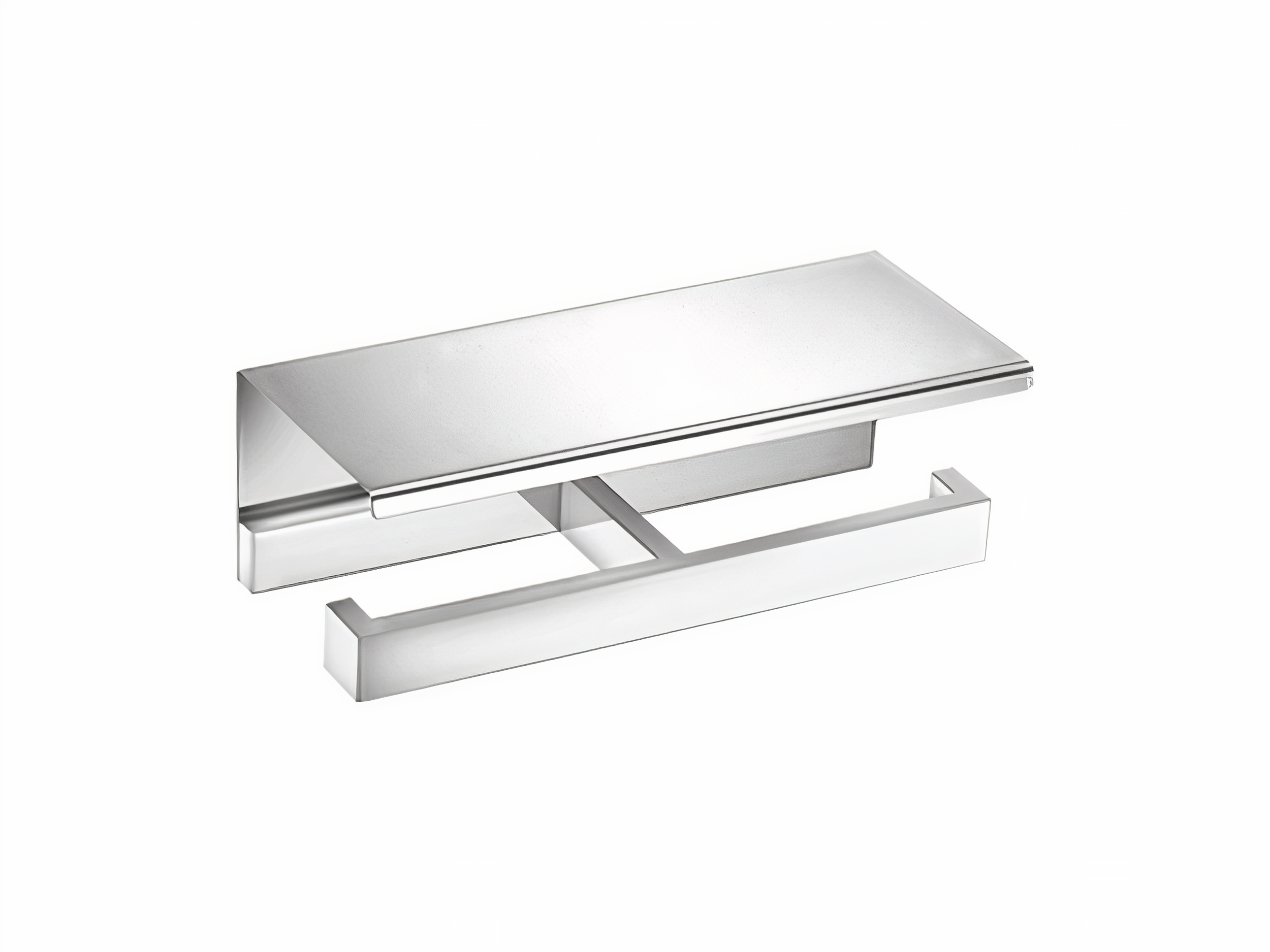 Bathroom Accessory – Double Roll Holder with Cover