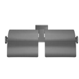 Double Toilet Roll Holder with Cover