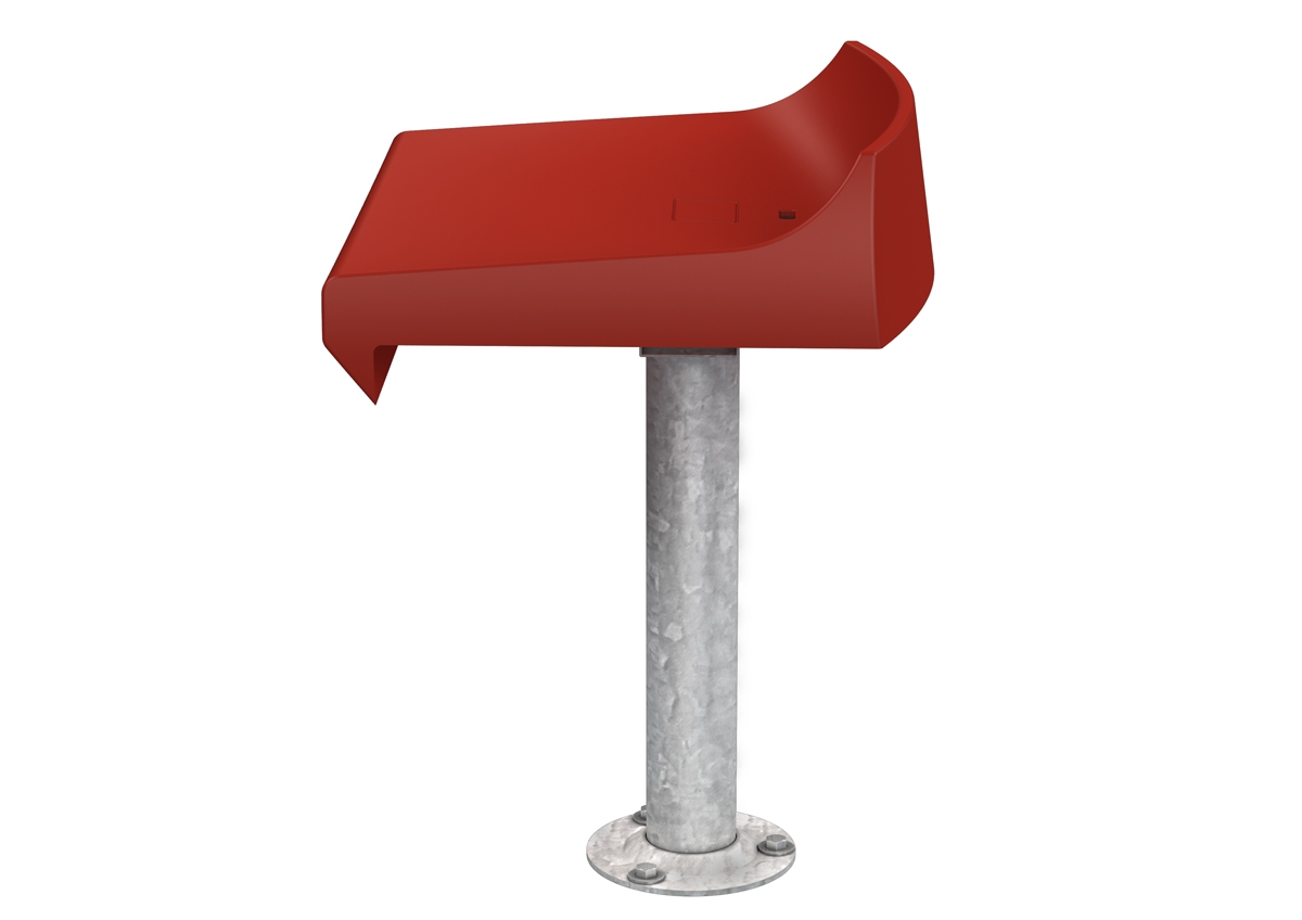 Backless Shell Stadium Seats