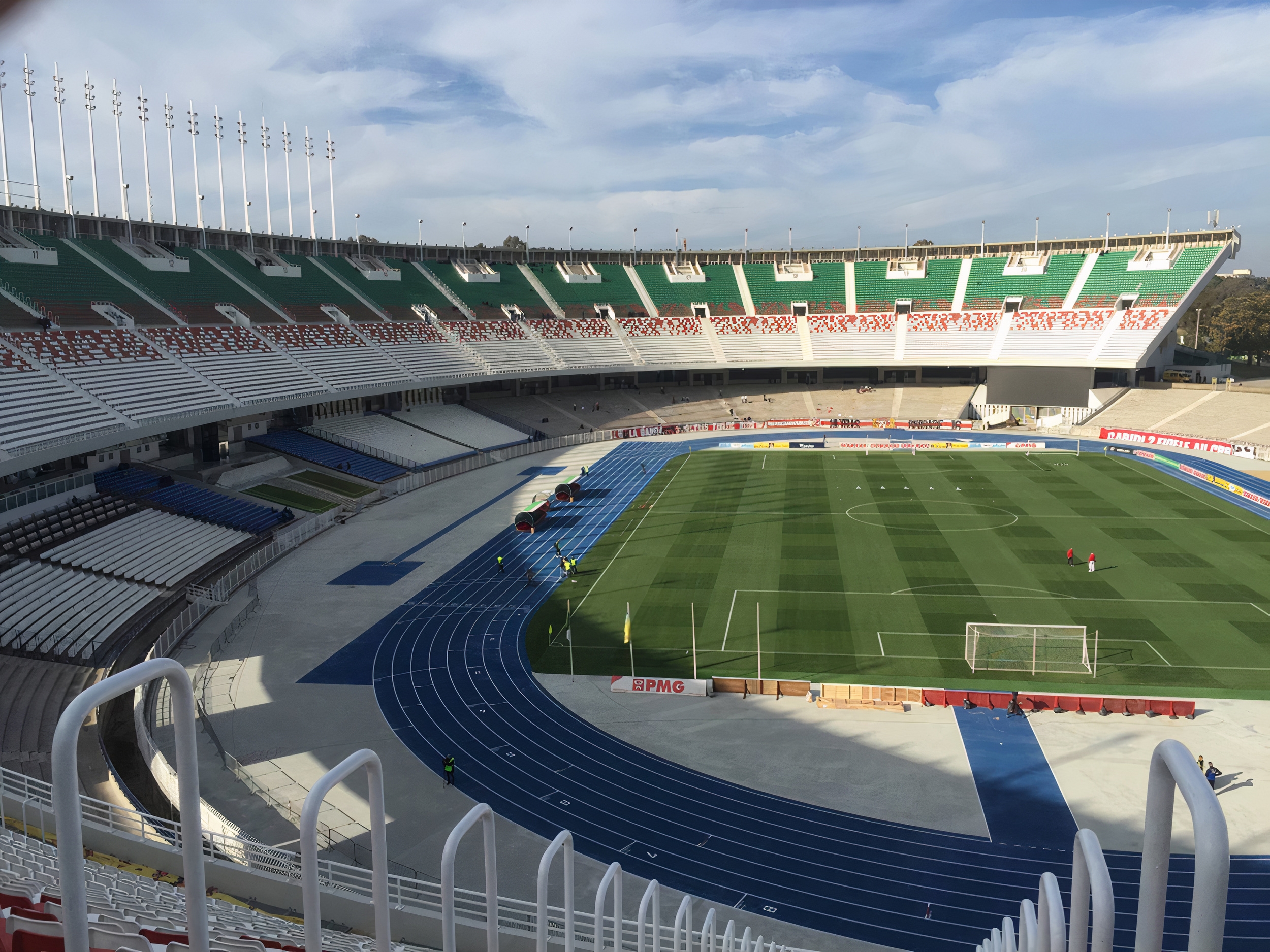 Backrest Shell Stadium Seats in El Djezair Stadium