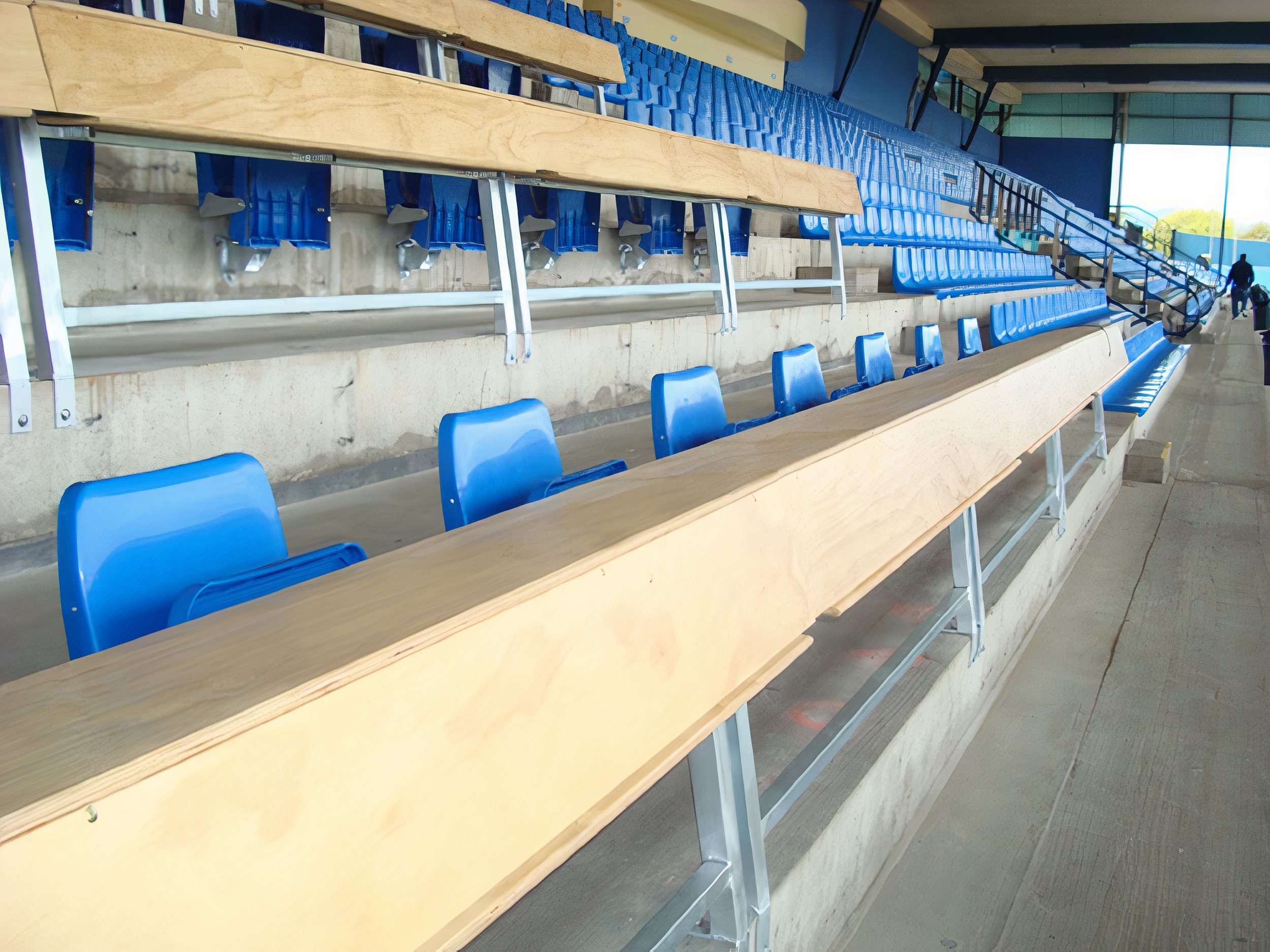 Backrest Shell Seats in Queen Elizabeth II Stadium