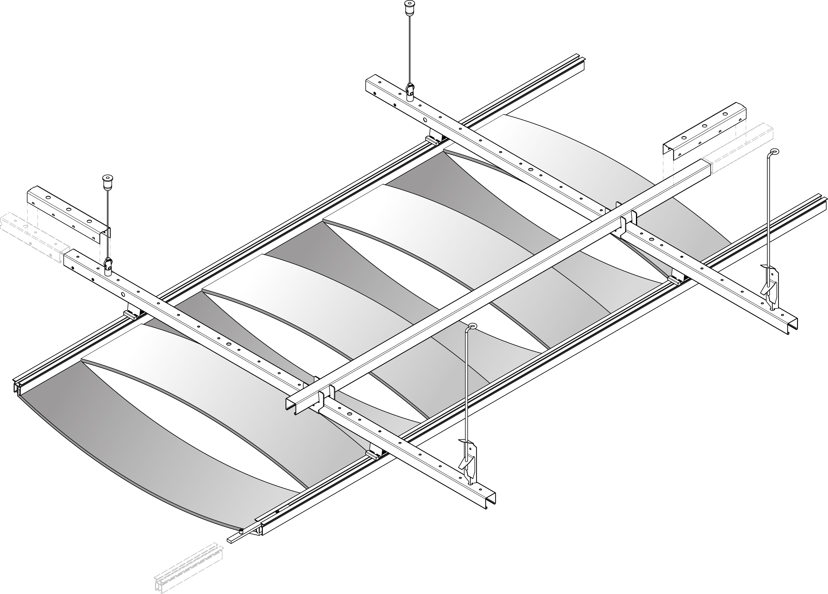 Acoustic Ceilings - HeartFelt® Origami Weave