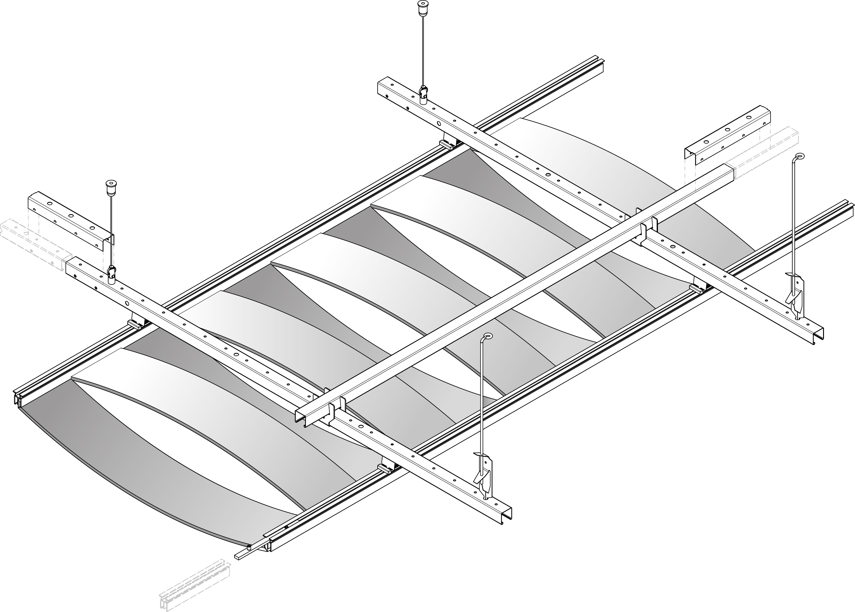 Acoustic Ceilings - HeartFelt® Origami Weave