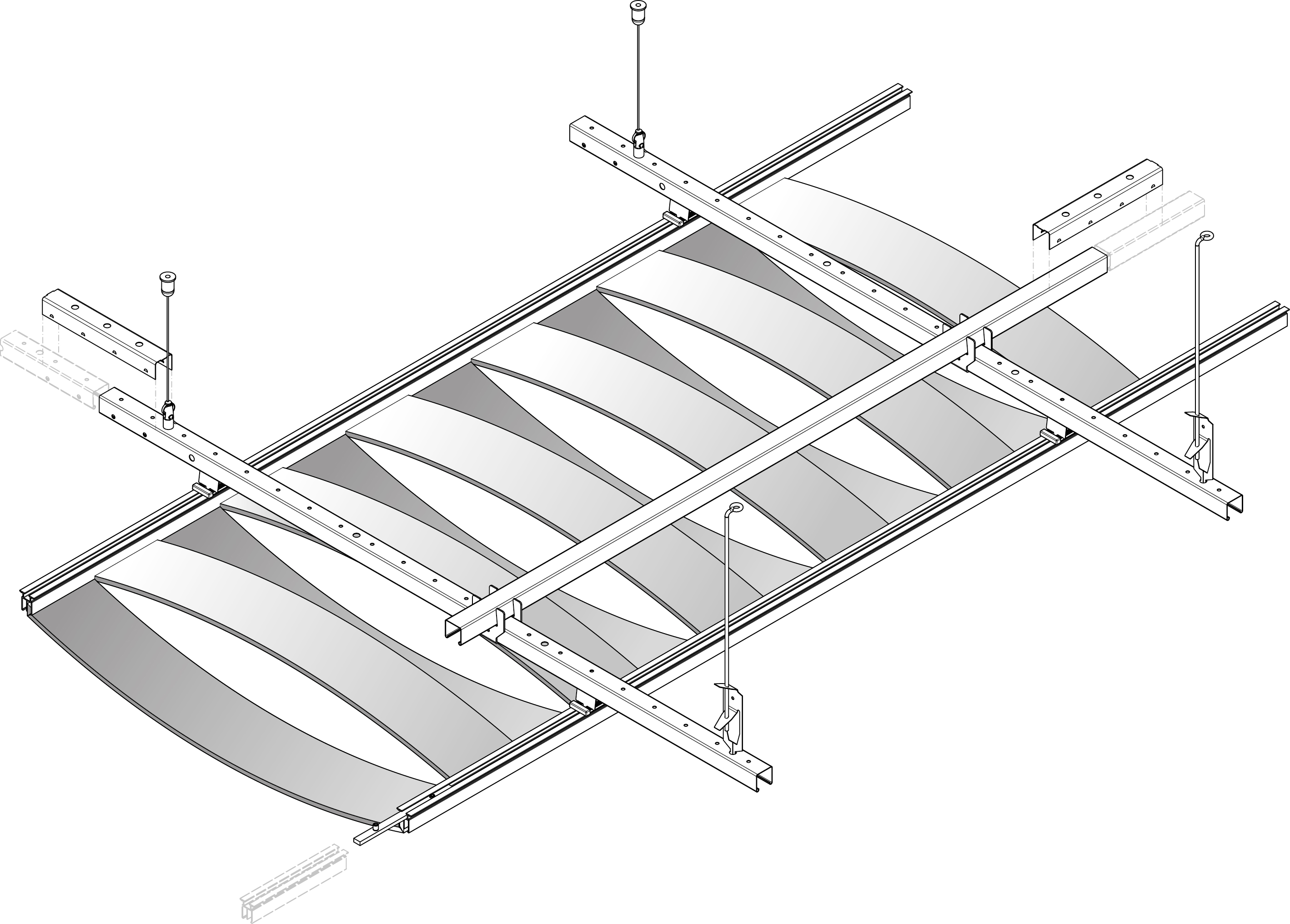 Acoustic Ceilings - HeartFelt® Origami Weave