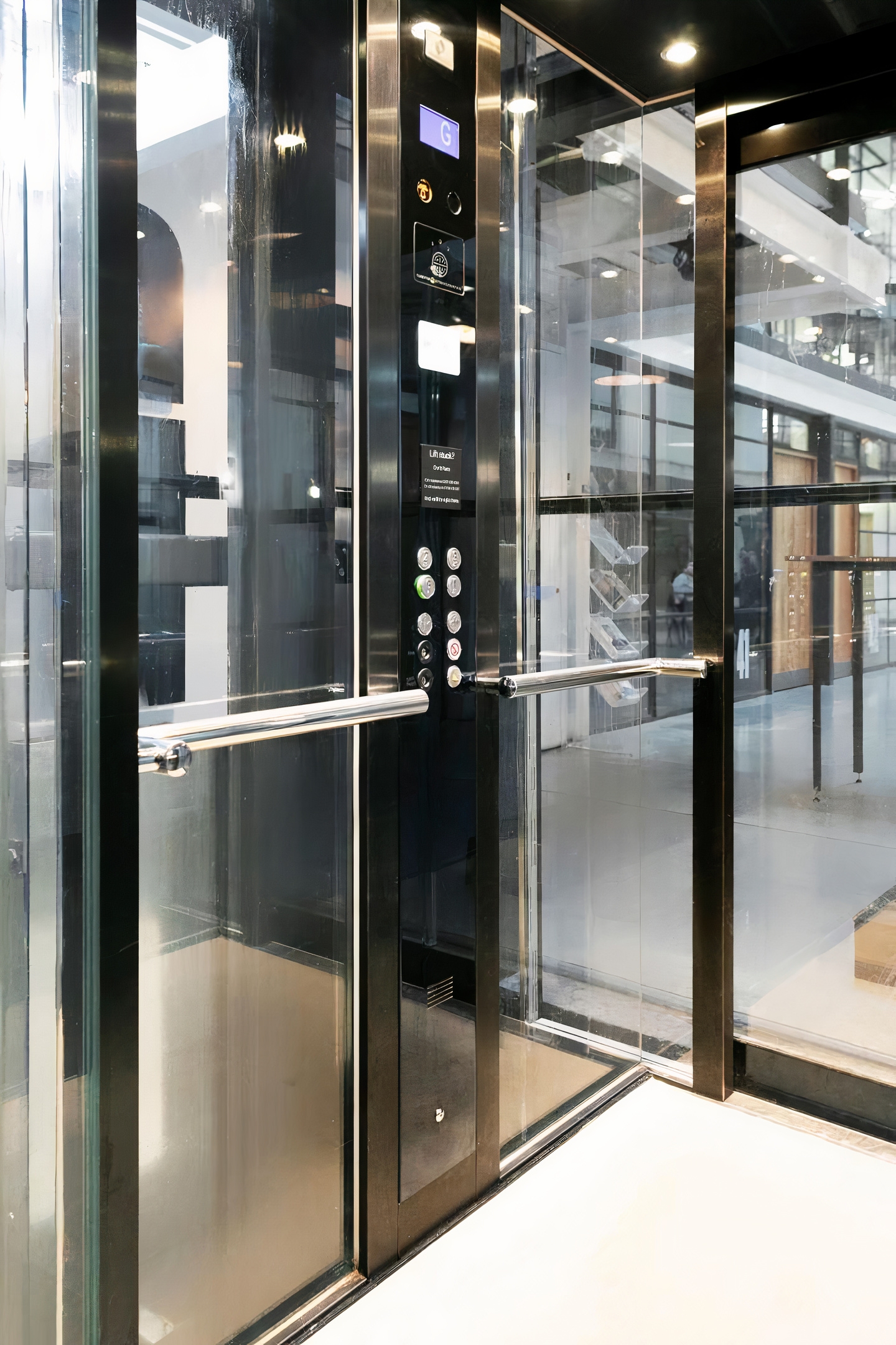 Elevator at Great Western Studios in the United Kingdom