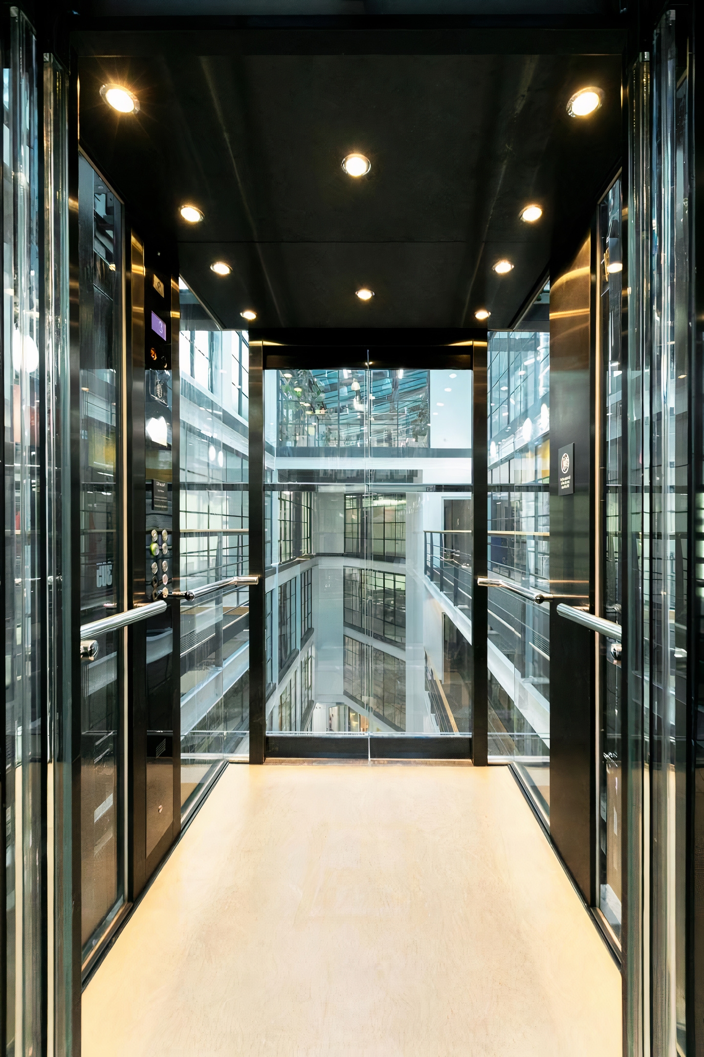 Elevator at Great Western Studios in the United Kingdom