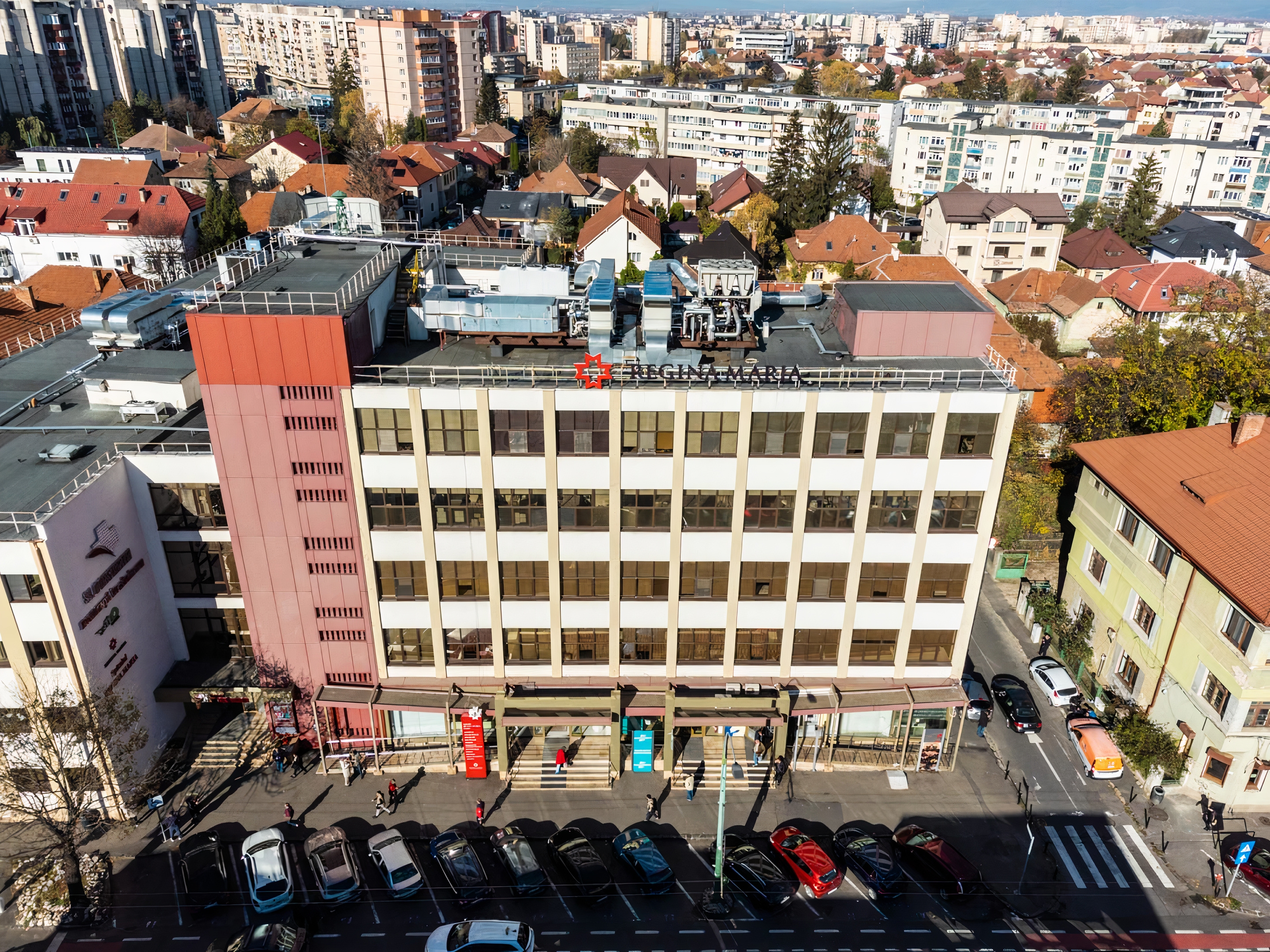 Elevator at Medical Center Unirea in Romania