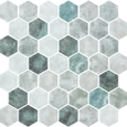 Glass Mosaic Deco Series - Hex XL