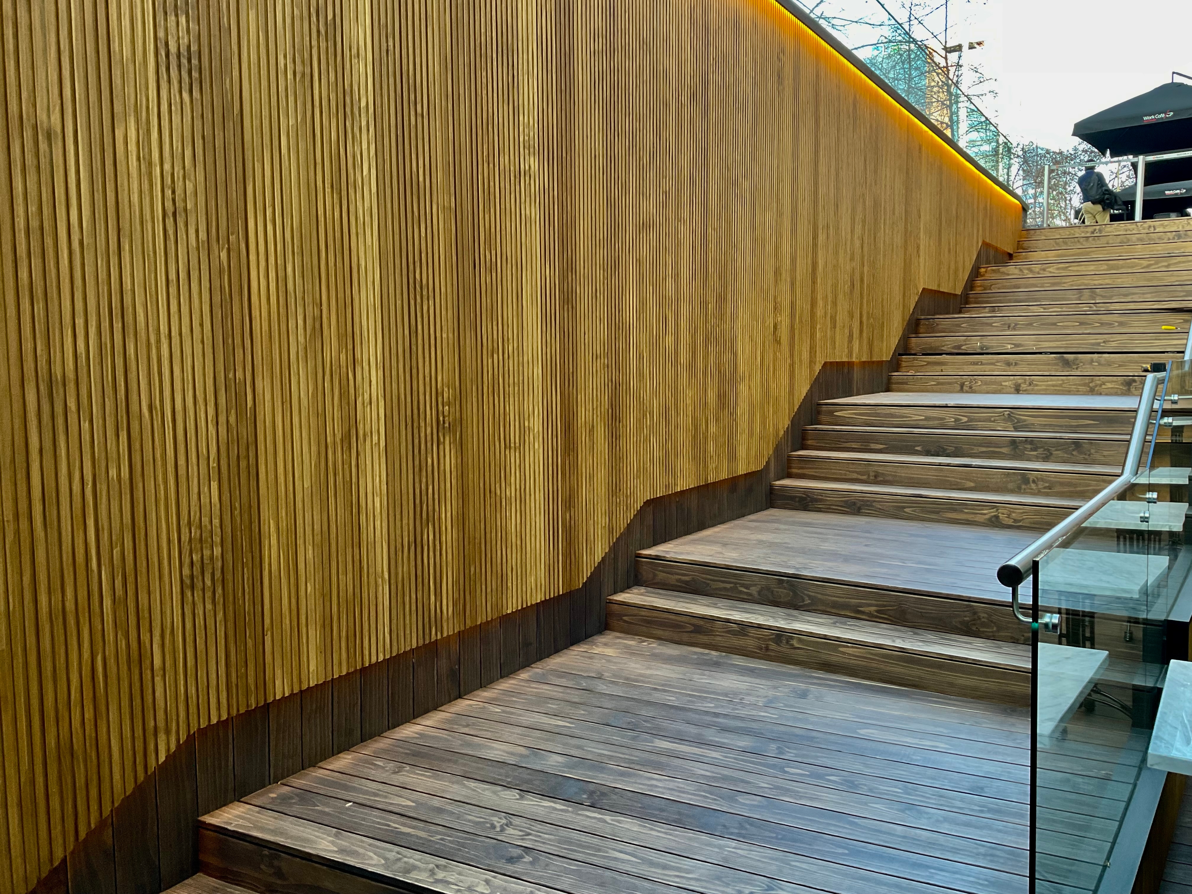 Revestimiento de madera Triple Wave