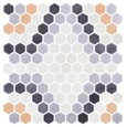Glass Mosaic Pattern Series - Hex