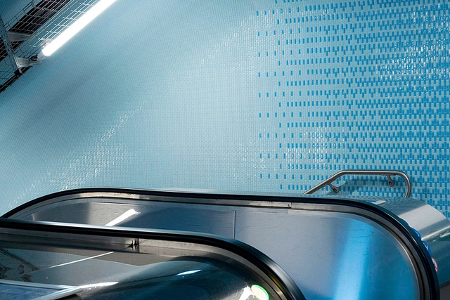 MetroGlass mosaics for Public Projects
