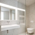Square Glass Mosaics in Spanish Residence