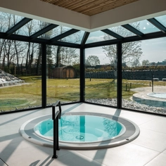 Former Farm Turned Into Spa in Domaine des Thermes