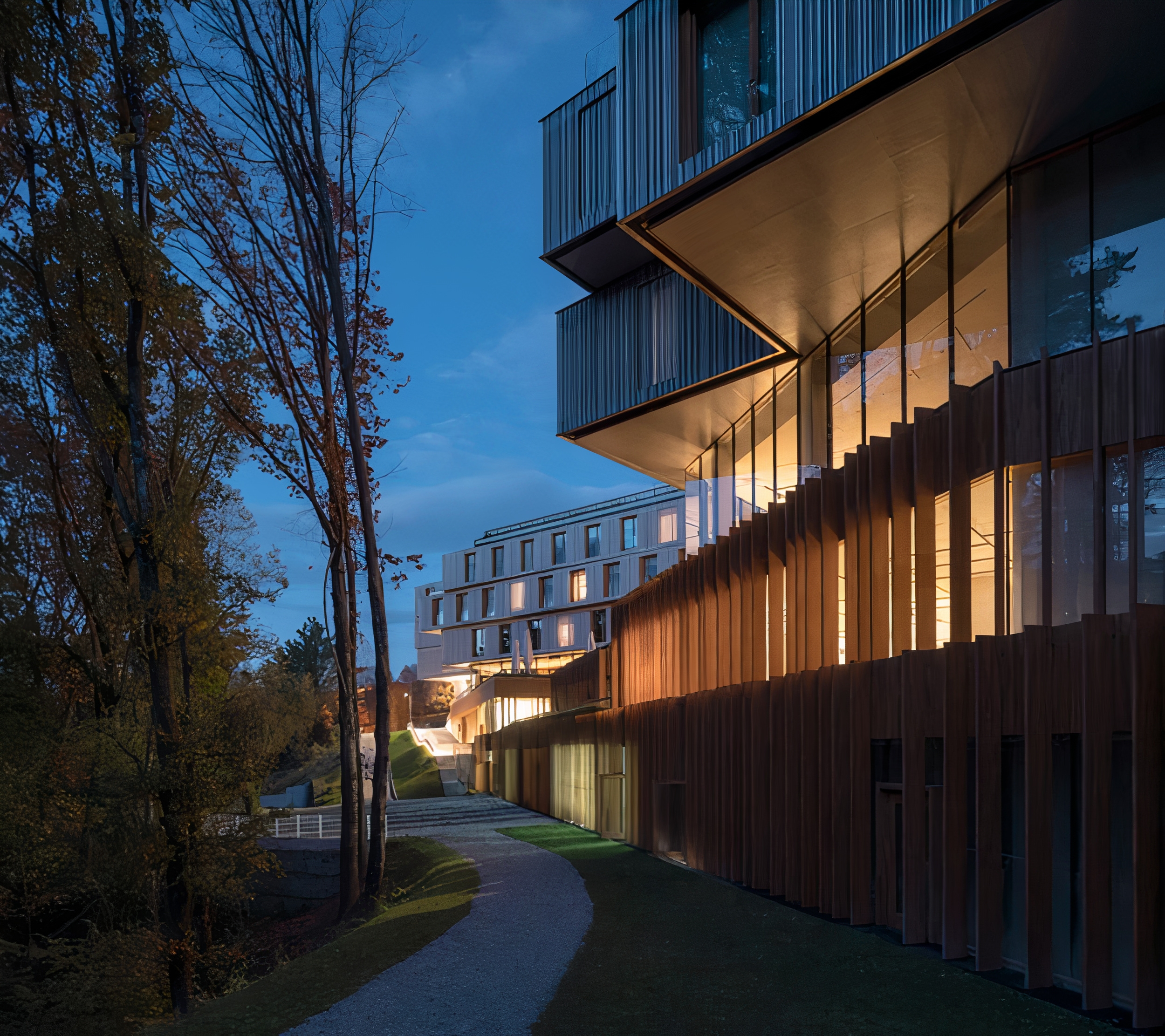 External Cladding in Arima Hotel