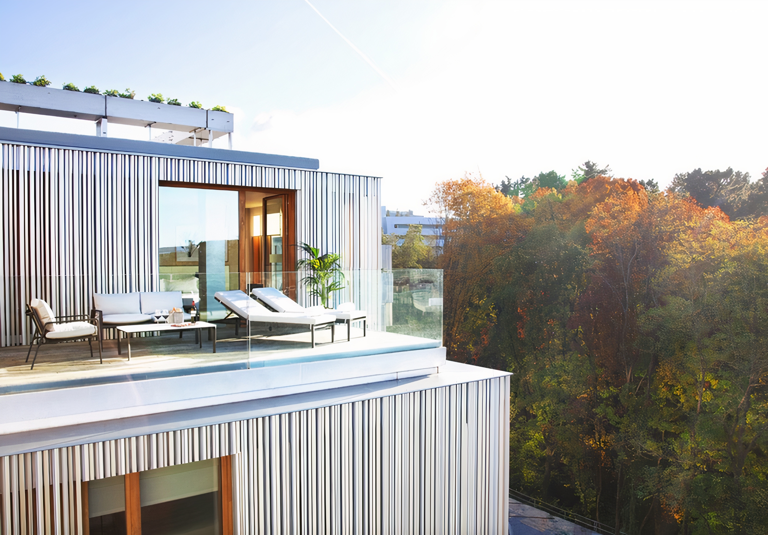 External Cladding in Arima Hotel