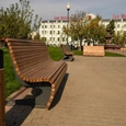 Mobiliario urbano de madera termotratada