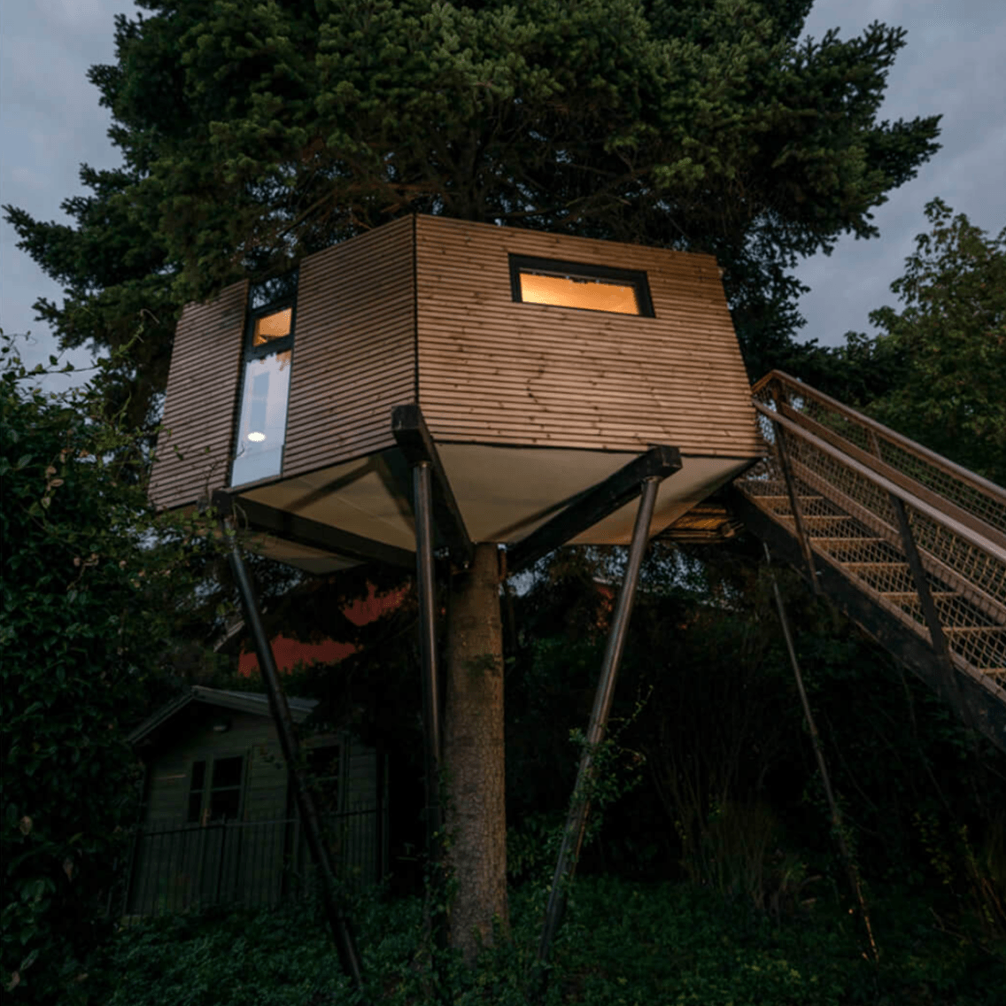 Cómo construir una casa del árbol con Thermowood