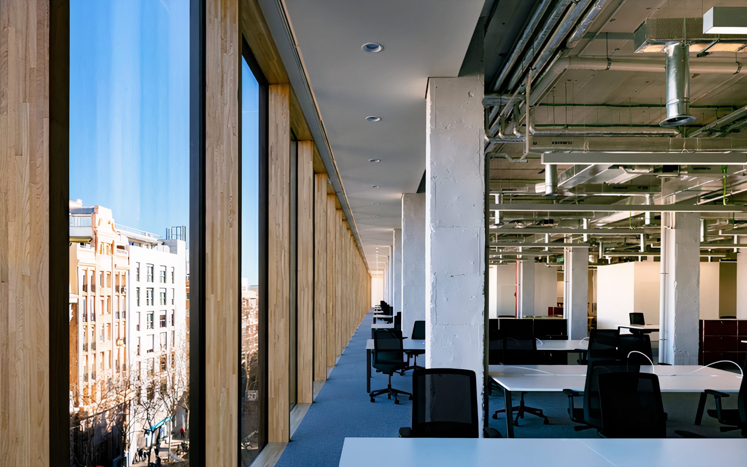 Curtain Walls in WPP Group Office Building