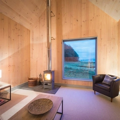 Laminated Timber Cottage in Scotland