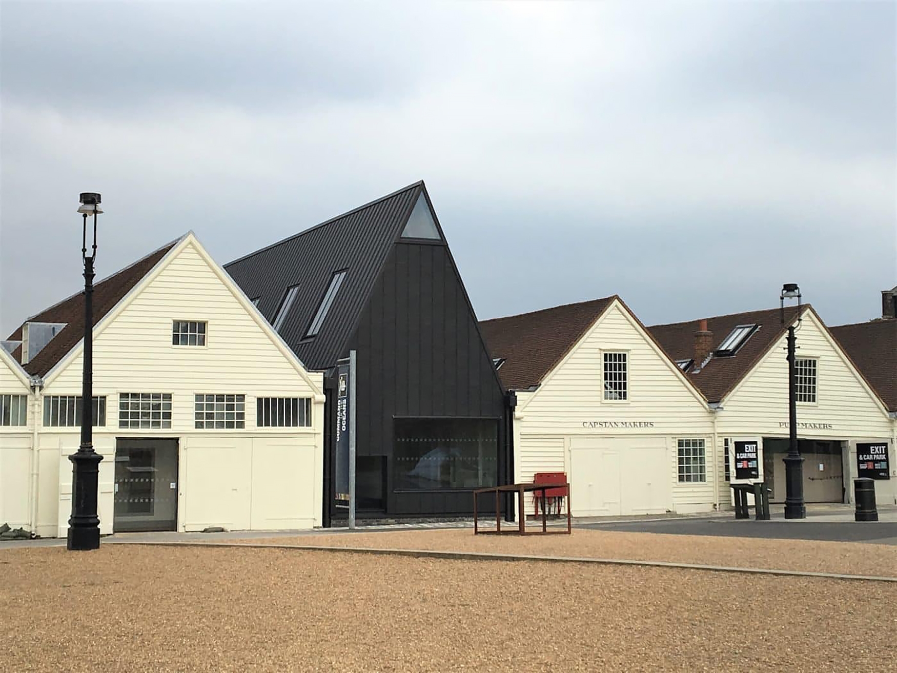 Laminated Timber Structure in Maritime Museum