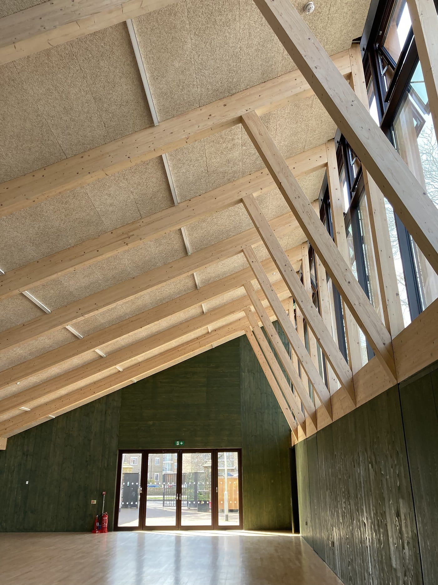 Custom Timber Structure in Community Center