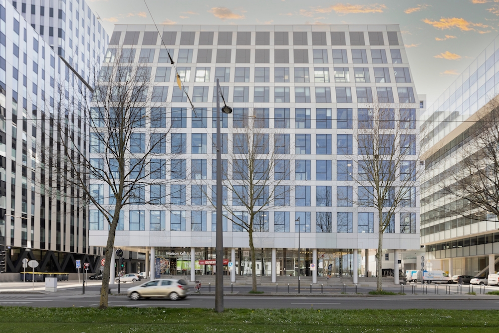 Roller Shades at Le Vision Office Building