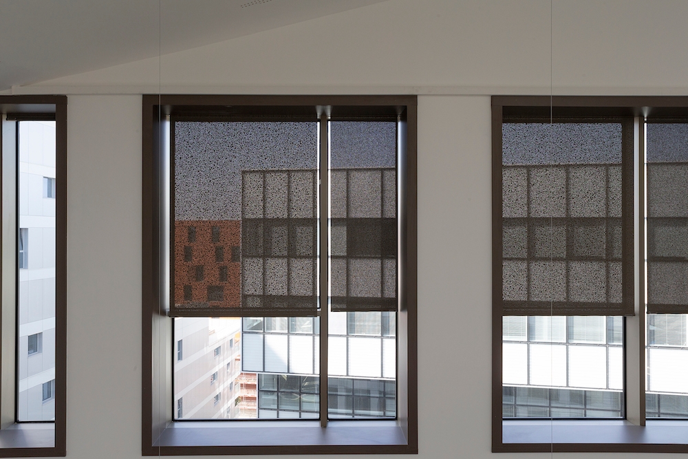 Roller Shades at Le Vision Office Building