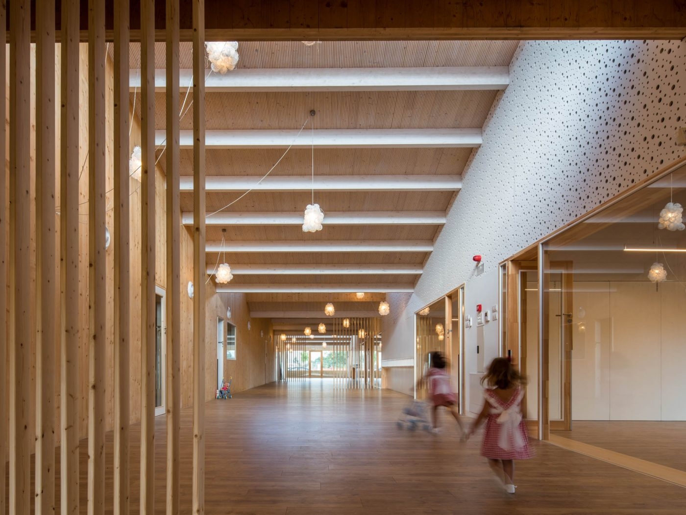 Custom Wooden Structure in Primary School