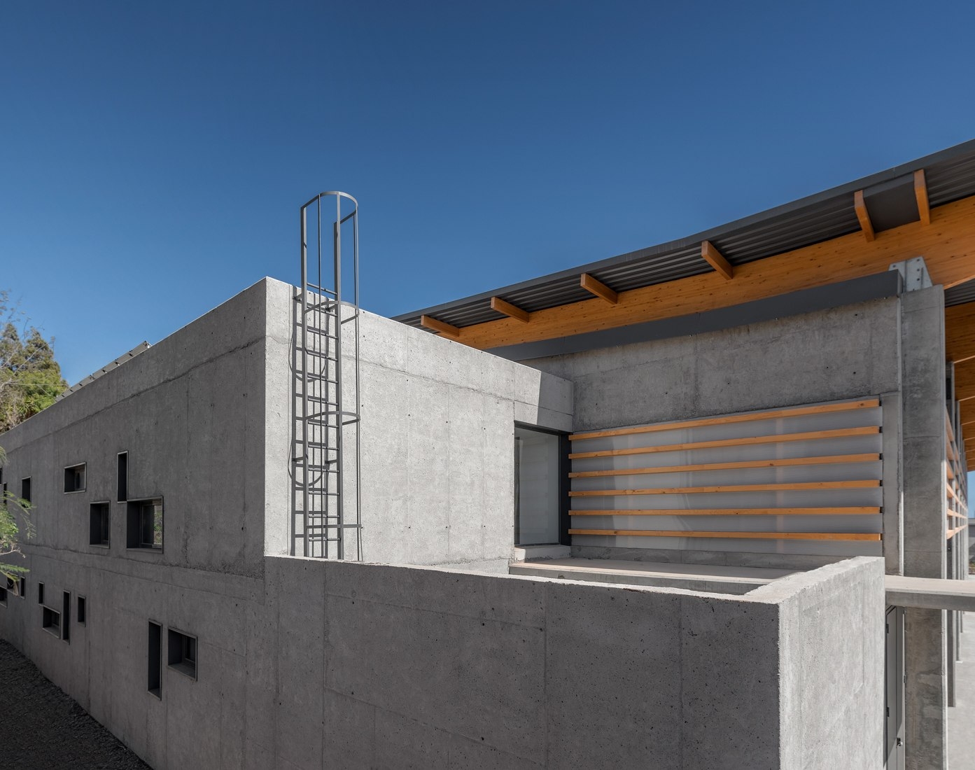 Laminated Timber Beam Structure in Sports Center