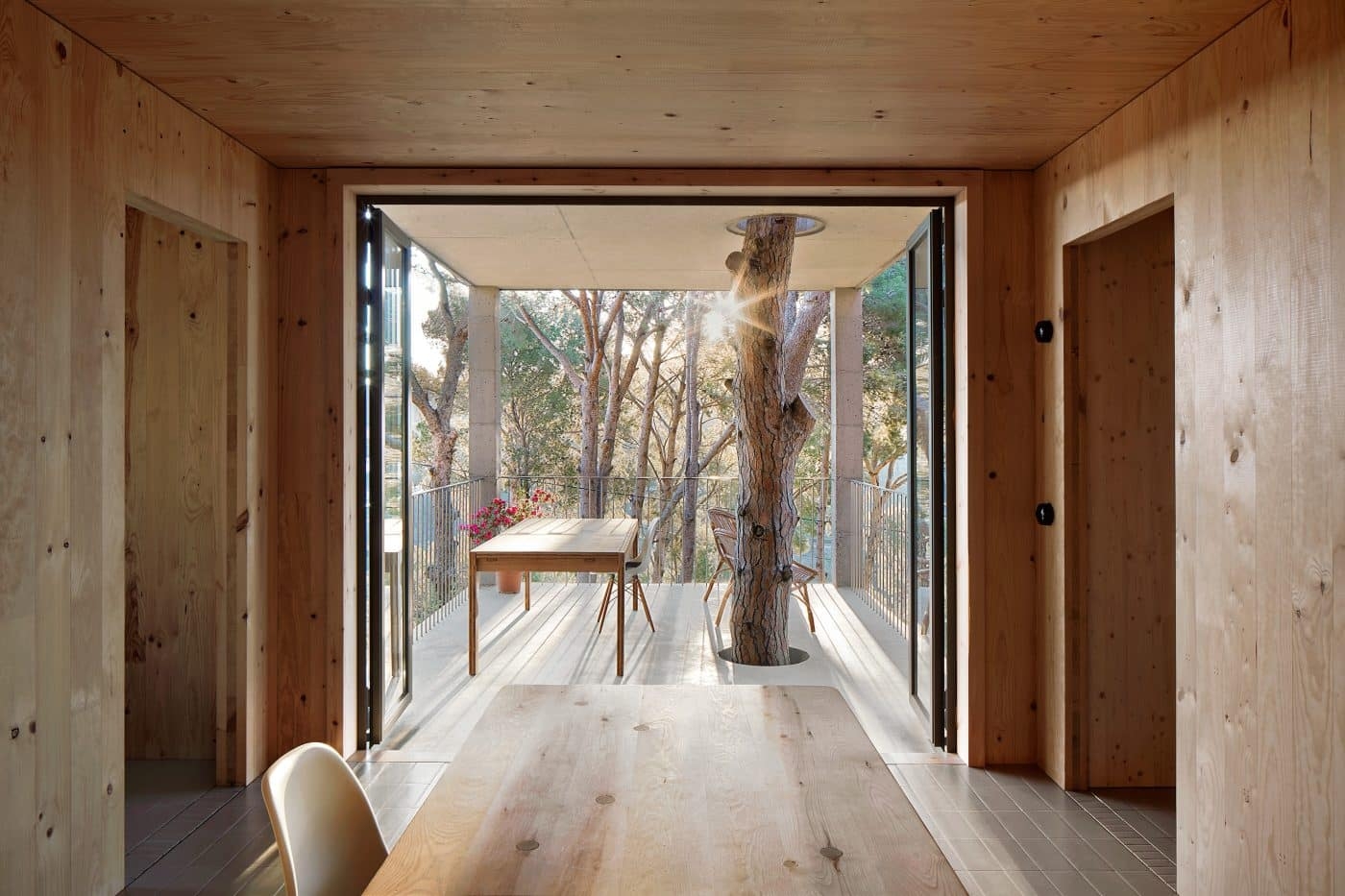 Cross Laminated Timber in Residential Project