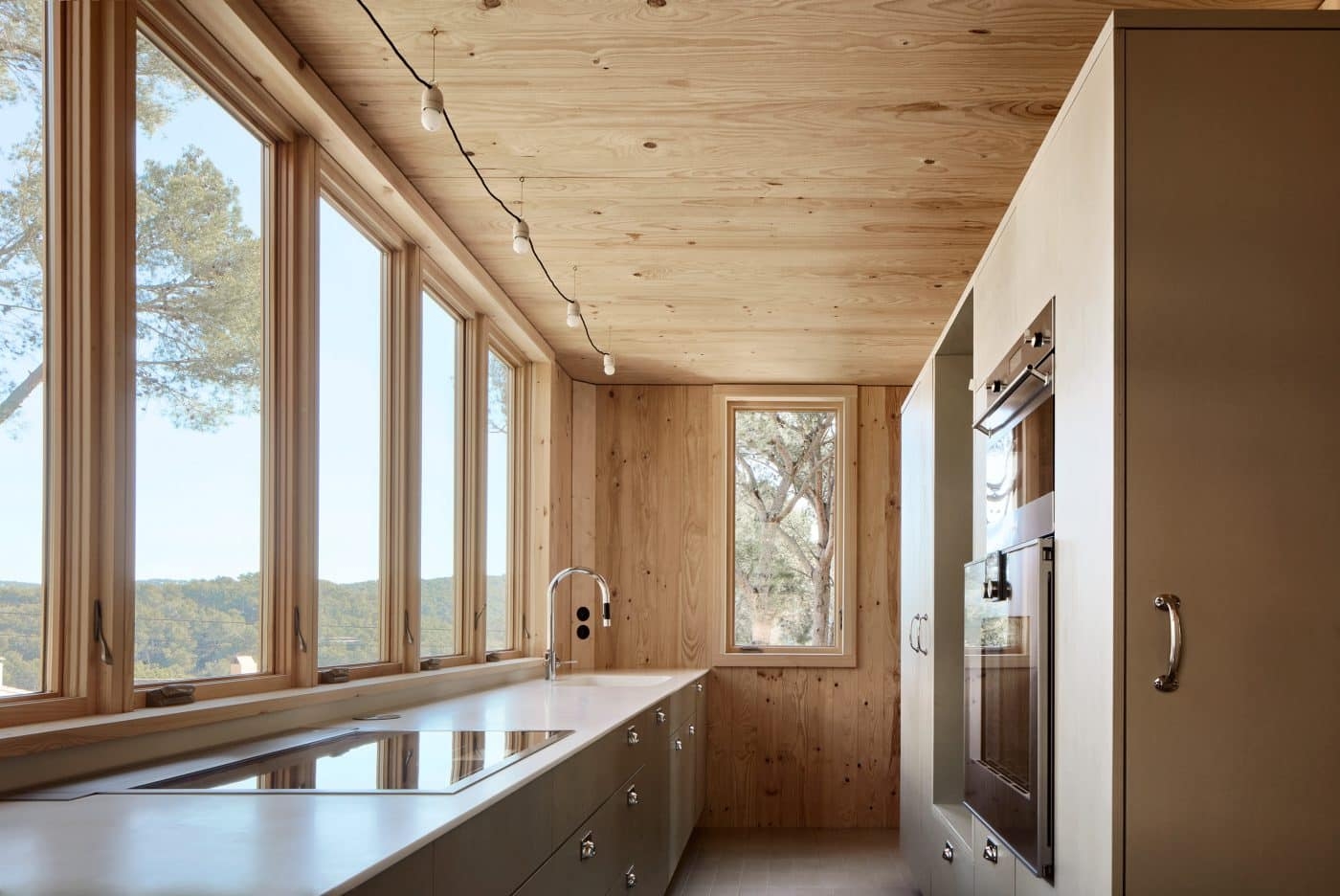 Cross Laminated Timber in Residential Project