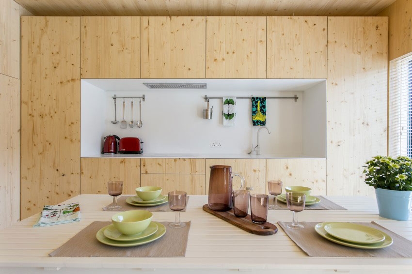 Timber Superstructure in Residential Building