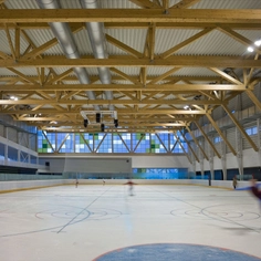 Glue Laminated Timber in Sports Facility