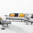 Sofa With Smooth Lines And Warm Materials - Zinta