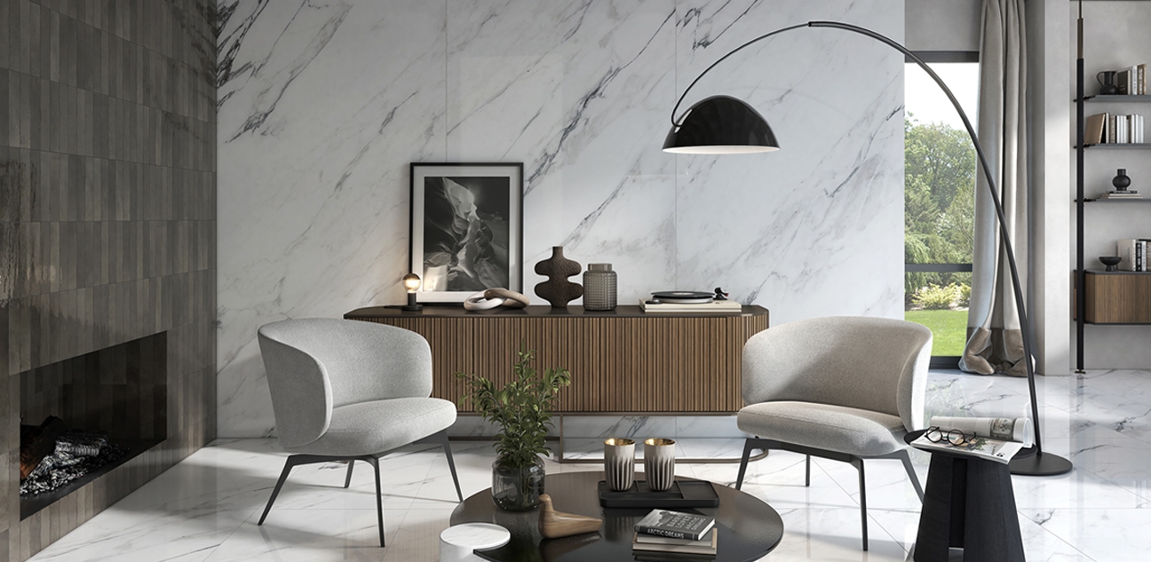 Marble and Porcelain Slabs: Natural Materials