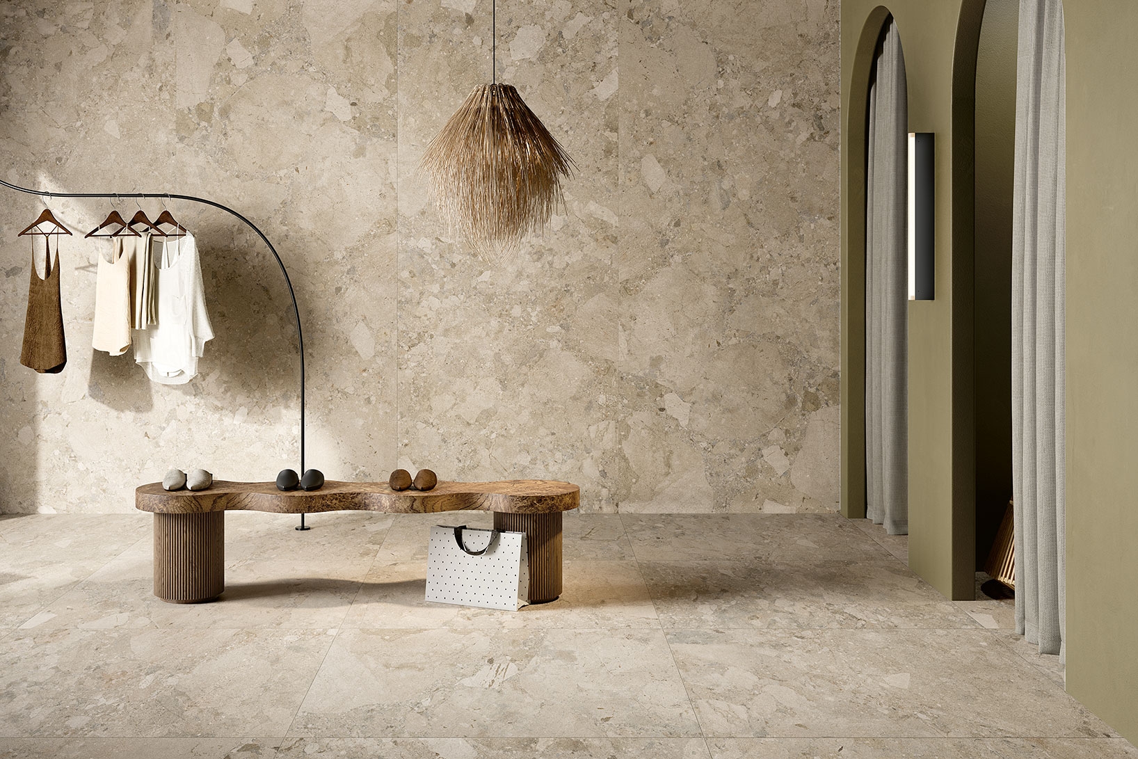 Marble and Porcelain Slabs: Natural Materials