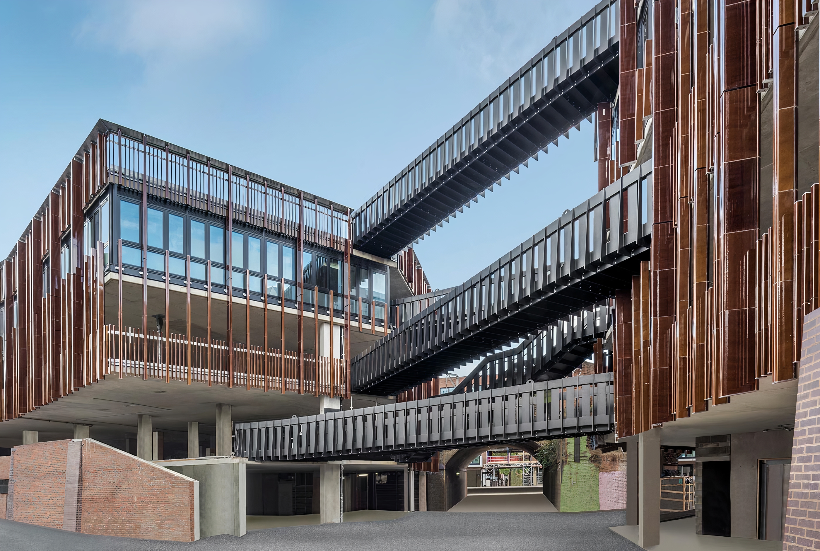 Tubular Ceramic Elements for Facade Cladding  | BAGUETTE