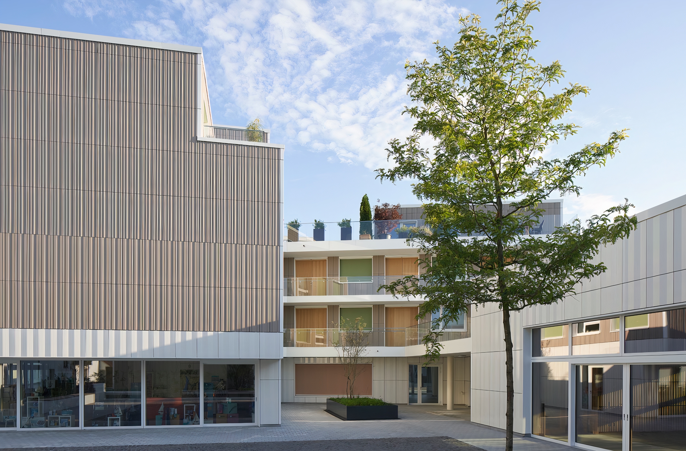 Ceramic Facades at The new Kollerhof | ALPHATON® LONGOTON®