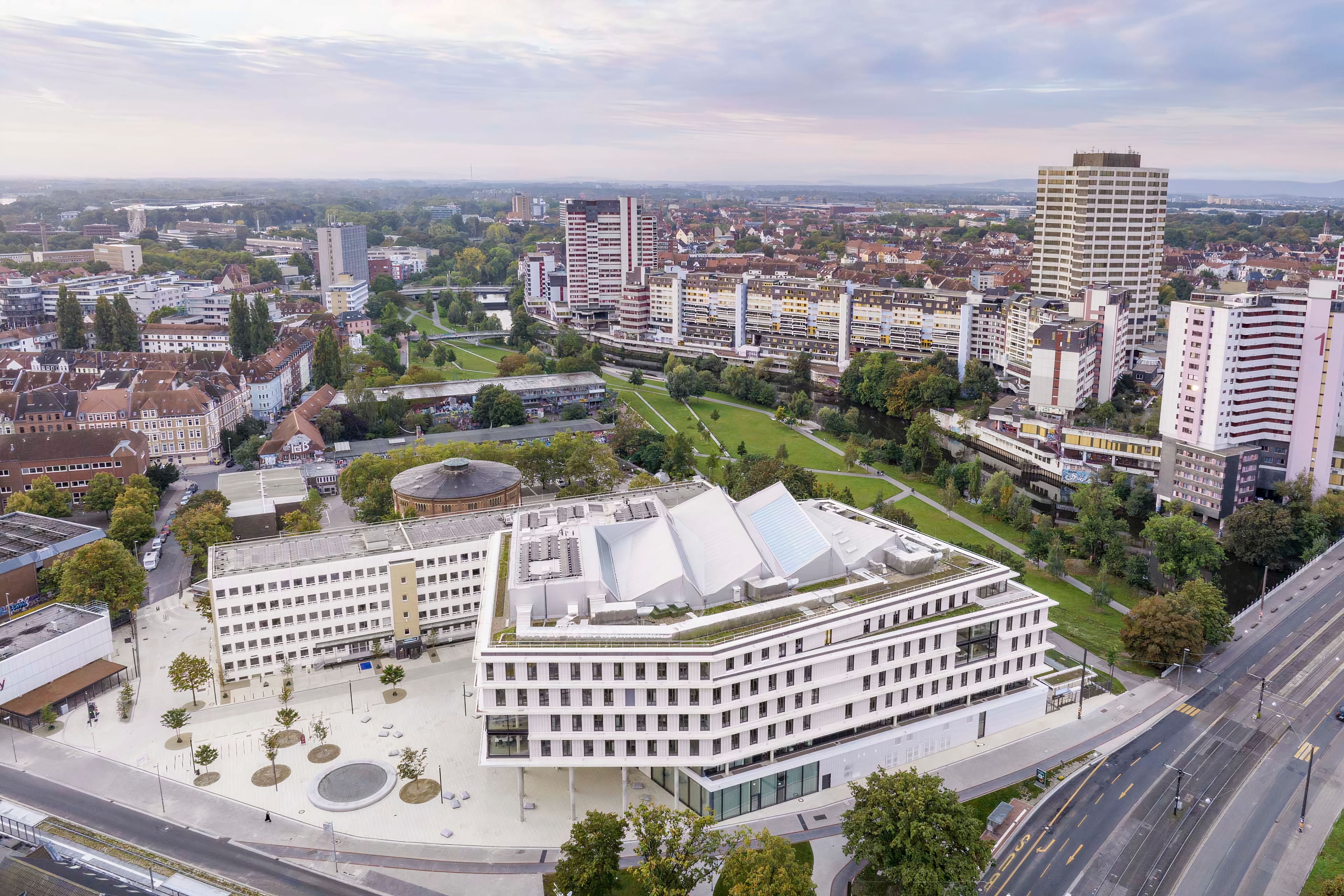 Clay Facade for Efficient Enercity Headquarters | ALPHATON®