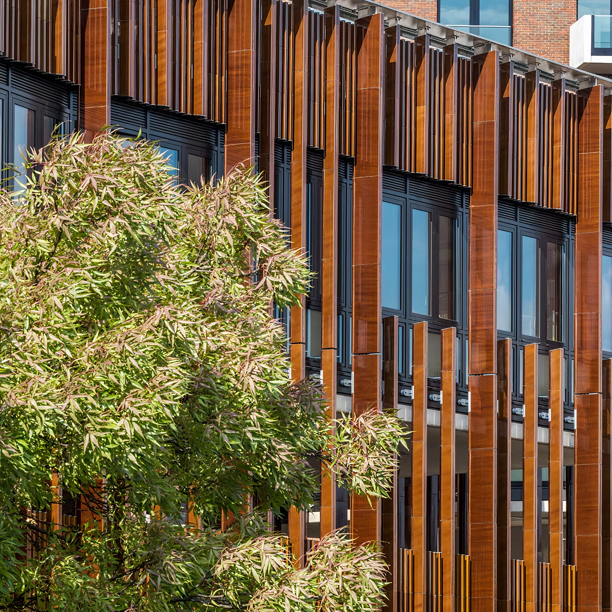 Glazed Tiles on Facade of  Building at Camden Lock | BAGUETTE