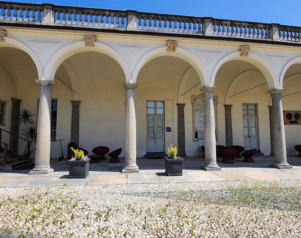 Courtyard Seating at the Polytechnic University of Turin