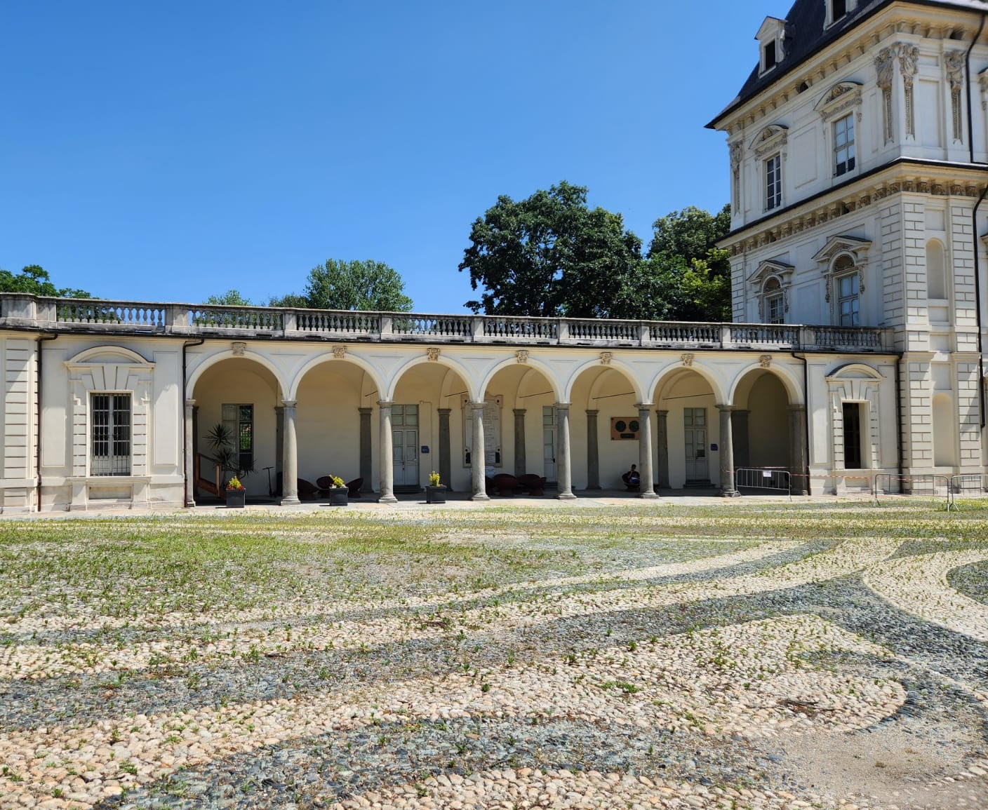 Courtyard Seating at the Polytechnic University of Turin