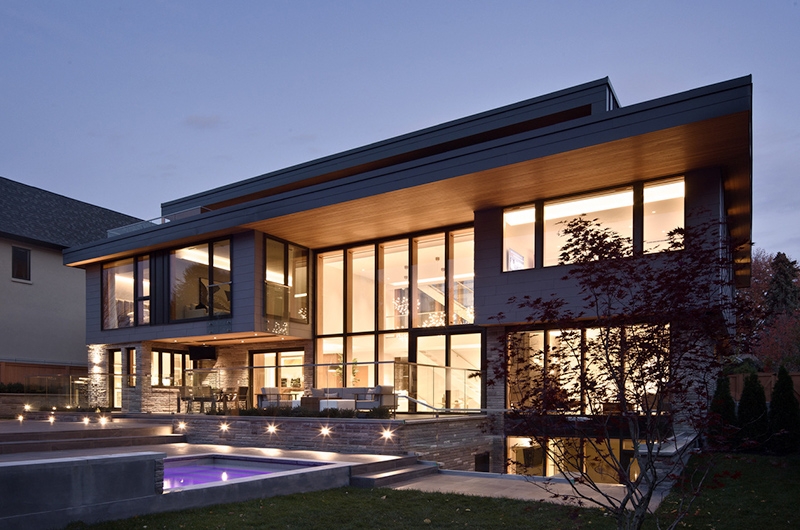 Archicad BIM Design for Don Mills Ravine Home