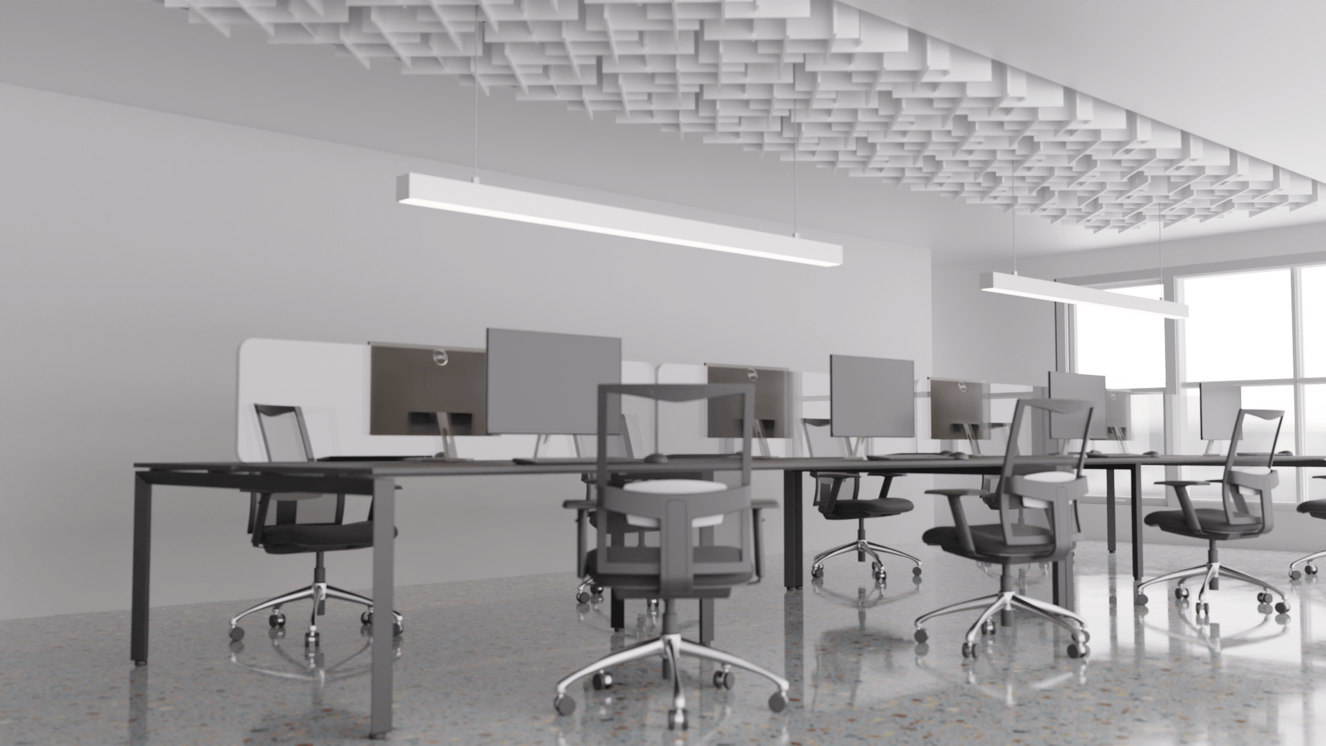 PET Felt Ceiling System - GRAFFLE